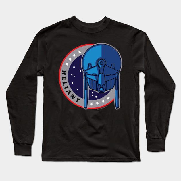 Reliant - themed patch design Long Sleeve T-Shirt by Illustratorator